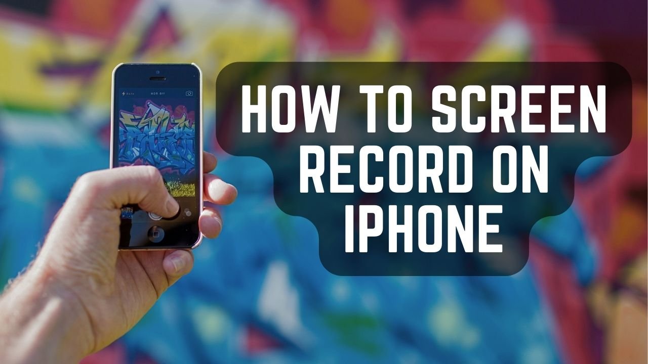 screen record on iPhone